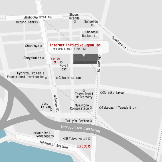 Head Office Map