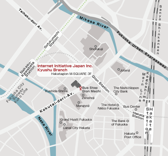 Kyushu Branch Map
