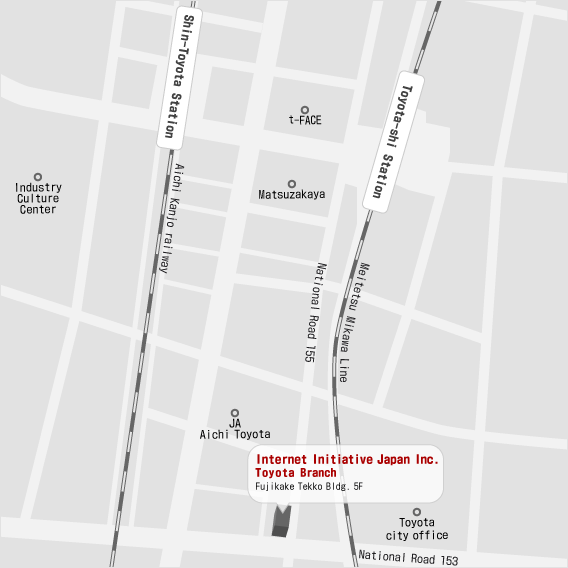 Toyota Office Map