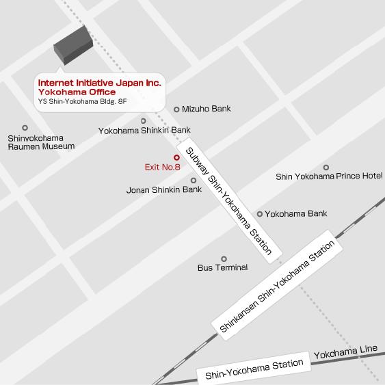 Yokohama Office Map