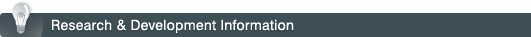 Research and Development Information