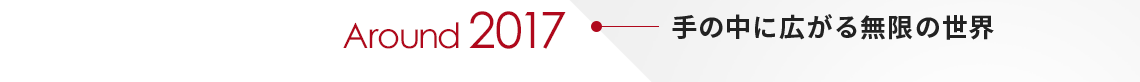 Around2017　手の中に広がる無限の世界