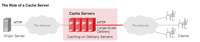 The Expected Role of Cache Servers