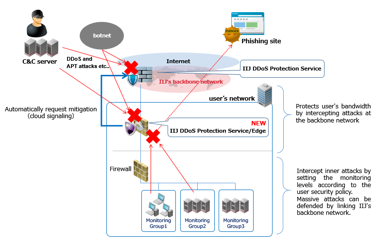 IIJ DDoS Protection Service/Edge
