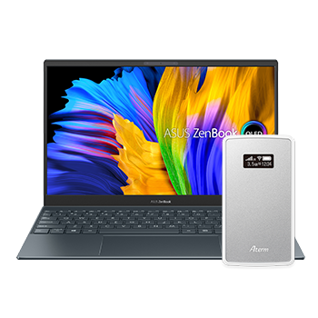 ZenBook 13 OLED UX325JA モバイルルータセット