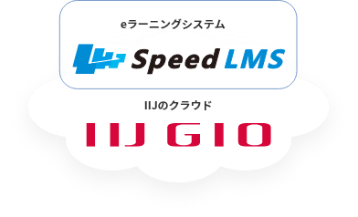 eラーシングシステム Speed LMS  IIJのクラウド IIJ GIO